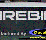 DC07010 Pontiac Firebird With Left Symbol Decal