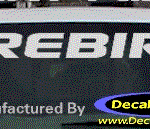 DC07011 Pontiac Firebird Decal
