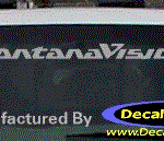 DC07023 Pontiac MontanaVision Decal