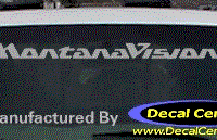 DC07023 Pontiac MontanaVision Decal 