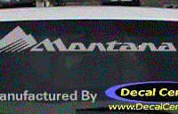 DC07024 Pontiac Montana Decal 
