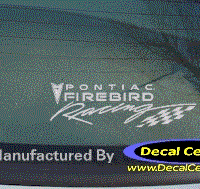 DC07026 Pontiac Pontiac Firebird Racing Decal 