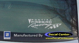 DC07026 Pontiac Pontiac Firebird Racing Decal