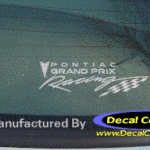 DC07027 Pontiac Pontiac Grand Prix Racing Decal