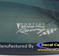 DC07027 Pontiac Pontiac Grand Prix Racing Decal 