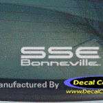 DC07029 Pontiac SSE Bonneville Decal