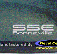DC07029 Pontiac SSE Bonneville Decal 