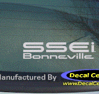 DC07030 Pontiac SSEi Bonneville Decal 