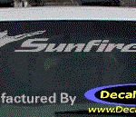 DC07034 Pontiac Sunfire Decal
