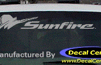 DC07034 Pontiac Sunfire Decal 