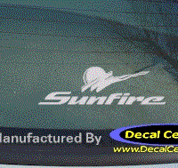 DC07035 Pontiac Sunfire Decal