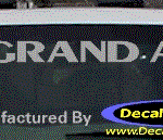 DC07040 Pontiac Grand Am w/Arrowhead Decal