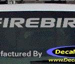 DC07045 Pontiac Firebird w/Arrowheads Decal