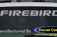 DC07045 Pontiac Firebird w/Arrowheads Decal 