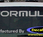 DC07047 Pontiac Formula w/Arrowheads Decal