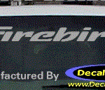 DC07050 Pontiac Firebird w/Arrowhead Decal