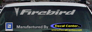 DC07050 Pontiac Firebird w/Arrowhead Decal