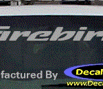 DC07051 Pontiac Firebird w/Arrowheads Decal