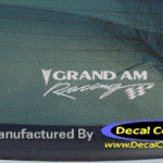 DC07052 Pontiac Grand Am Racing Decal