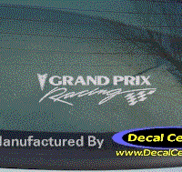 DC07053 Pontiac Grand Prix Racing Decal 