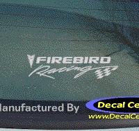 DC07054 Pontiac Firebird Racing Decal 