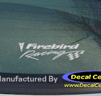 DC07057 Pontiac Firebird Racing Decal 