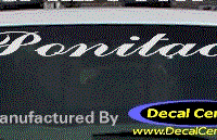 DC07111 Pontiac Decal 