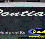 DC07113 Pontiac Decal