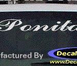 DC07132 Pontiac Decal w/Arrowhead