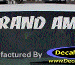DC07170 Pontiac Grand Am Decal