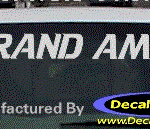 DC07173 Pontiac Grand Am Decal