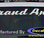 DC07175 Pontiac Grand Am Decal