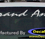 DC07177 Pontiac Grand Am Decal