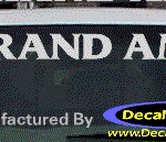 DC07180 Pontiac Grand Am Decal