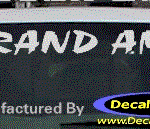 DC07183 Pontiac Grand Am Decal