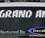 DC07191 Pontiac Grand Am Decal w/Arrowhead