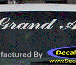 DC07195 Pontiac Grand Am Decal w/Arrowhead
