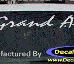 DC07198 Pontiac Grand Am Decal w/Arrowhead