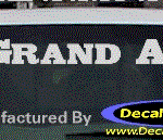 DC07203 Pontiac Grand Am Decal w/Arrowhead