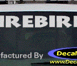 DC07209 Pontiac Firebird Decal
