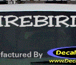DC07214 Pontiac Firebird Decal