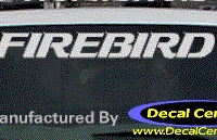 DC07215 Pontiac Firebird Decal 