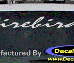 DC07219 Pontiac Firebird Decal