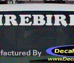 DC07221 Pontiac Firebird Decal
