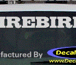 DC07224 Pontiac Firebird Decal