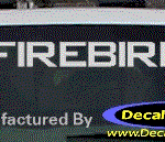 DC07226 Pontiac Firebird Decal w/Arrowhead