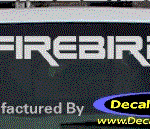 DC07228 Pontiac Firebird Decal w/Arrowhead