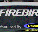 DC07236 Pontiac Firebird Decal w/Arrowhead