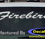 DC07239 Pontiac Firebird Decal w/Arrowhead