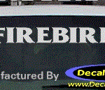 DC07243 Pontiac Firebird Decal w/Arrowhead